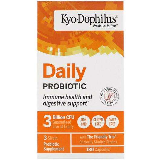 Основне фото товара Kyolic, Kyo-Dophilus Digestion & Immune Health, Пробіотики...