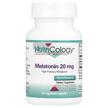 Фото товару Nutricology, Melatonin 20 mg, Мелатонін, 60 капсул