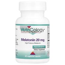 Мелатонін Melatonin 20 mg Nutricology 60 капсул Мелатонін Melatonin 20 mg Nutricology 60 капсул