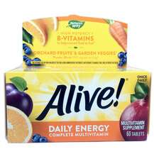 Alive! Daily Energy, Мультивітаміни, 60 таблеток