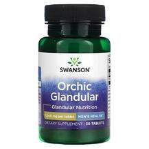Swanson, Orchic Glandular Men's Health 1000 mg, 30 Tablets