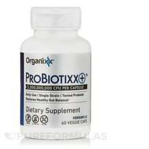 Organixx, Пробиотики, ProBiotixx+, 60 капсул