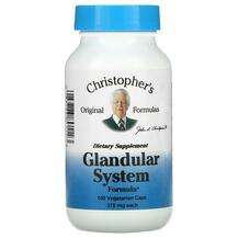 Glandular System Formula 400 mg, Підтримка наднирників, 100 ка...