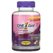One-A-Day, Women's Prenatal Gummies with Folic DHA Multi, 120 ...