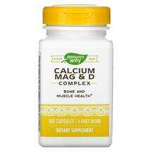 Nature's Way, Calcium Mag & D, Кальцій Магній Вітамін...