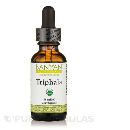 Основное фото товара Banyan Botanicals, Трифала, Triphala Liquid Extract Organic, 3...