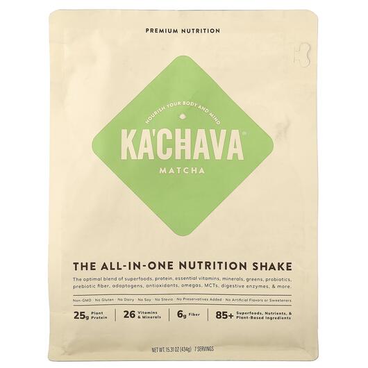 Основне фото товара The All-In-One Nutrition Shake Matcha, Замінник їжі, 434 г