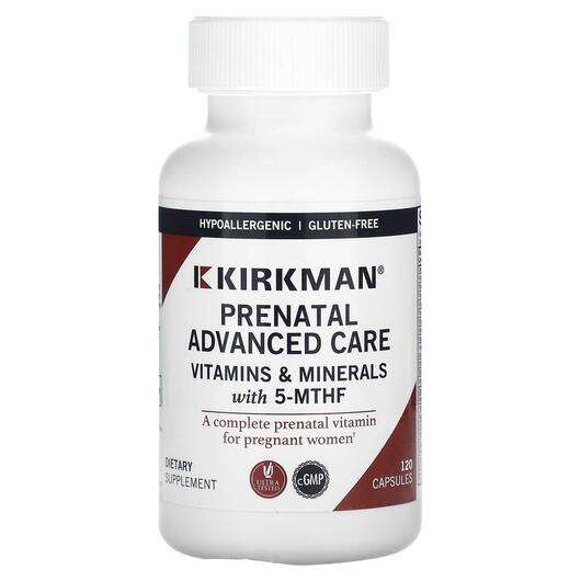 Основное фото товара Kirkman, Мультивитамины для беременных, Prenatal Advanced Care...