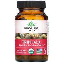 Organic India, Трифала, Triphala, 90 вегетарианских заглавных ...