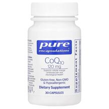 CoQ10 120 mg Коэнзим CoQ10 Pure Encapsulations