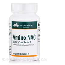 Genestra, Amino NAC, NAC N-Ацетил-L-Цистеїн, 60 капсул