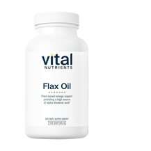 Flax Oil Льняное Масло Vital Nutrients 100 капсул