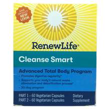 Renew Life, Cleanse Smart Total Body Cleanse, Детоксикація, 30...