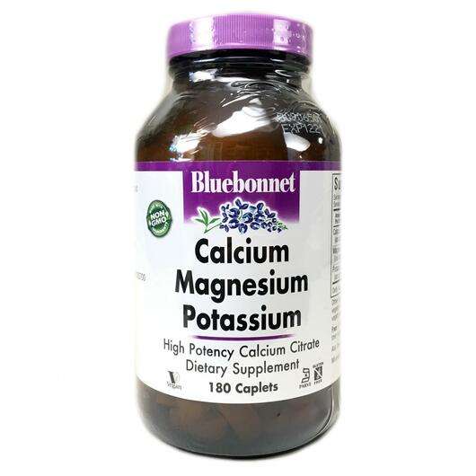 Основне фото товара Bluebonnet, Calcium Magnesium Potassium, Кальцій Магній Калій,...