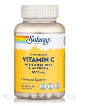 Solaray, Vitamin C 1000 mg with Rose Hips & Acerola Timed-...