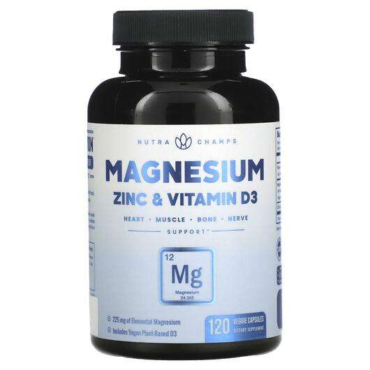 Фото товару Magnesium Zinc & Vitamin D3