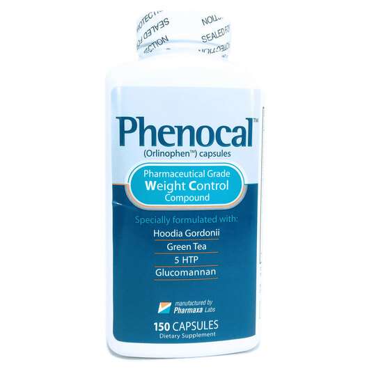 Phenocal Weight Control, Фенокал для схуднення, 150 капсул