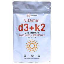 Micro Ingredients, Витамины D3 + K2, Vitamin D3+K2, 300 капсул