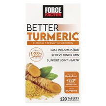 Better Turmeric Корень куркумы Force Factor