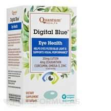 Quantum Health, Digital Blue, Підтримка здоров'я зору, 60 капсул