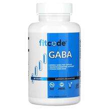 FitCode, ГАМК, GABA 600 mg, 60 Count