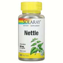 Solaray, Крапива 450 мг, Nettle 450 mg, 100 капсул