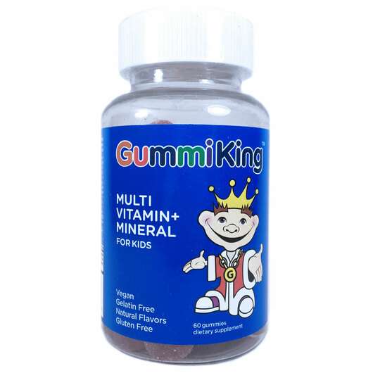 Multi Vitamin Mineral For Kids, Мультивітаміни для дітей, 60 цукерок