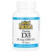 Vitamin D3 25 mcg 1000 IU, Вітамін D, 90 таблеток