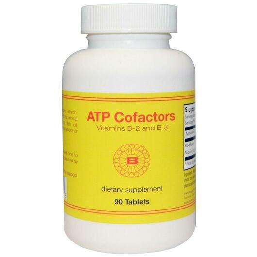 ATP Cofactors, Вітамін B2 Рибофлавін, 90 таблеток