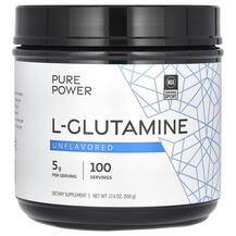 Pure Power L-Glutamine Unflavored L-Глутамин Dr.
