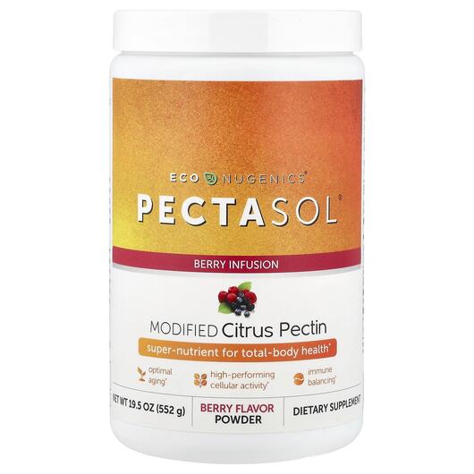 Основное фото товара PectaSol Modified Citrus Pectin Berry Infusion, Детокс и очистка,
