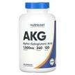 Фото товару Nutricost, AKG Alpha-Ketoglutaric Acid 1000 mg, Альфа кетоглут...