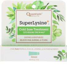 Quantum Health, Super Lysine+ Cold Sore Treatment ., L-Лізин, ...