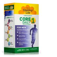 Country Life, Core Daily 1 Multivitamin for Men, 60 Tablets