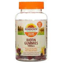 Biotin Gummies Grape Orange and Cherry Flavored 1000 mcg, Віта...