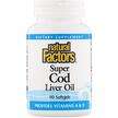 Фото товару Natural Factors, Super Cod Liver Oil, Олія з печінки тріски, 9...