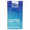 Bio Nutrition, California Poppy Seed 500 mg, Каліфорнійський м...
