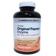 American Health, Papaya Enzyme Chewable, Ферменти Папайї, 600 ...