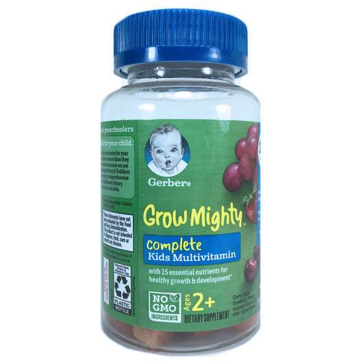 Grow Mighty Complete Kids Multivitamin, Мультивитамины, 60 желеек