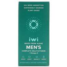 iWi, Мультивитамины, Men's Complete Multivitamin + Omega-3, 60...