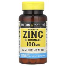 Zinc 100 mg 100 цинк 100 мг Mason 100 таблеток Zinc 100 mg 100 цинк 100 мг Mason 100 таблеток