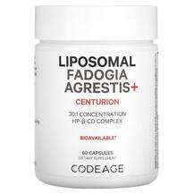 CodeAge, Фадогия Агрестис, Liposomal Fadogia Agrestis+, 60 капсул