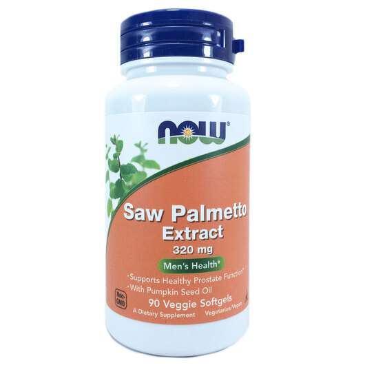 Saw Palmetto Extract 320 mg, Екстракт Пальметто 320 мг, 90 капсул