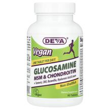 Vegan Glucosamine MSM & Chondroitin Глюкозамин Deva Vegan Glucosamine MSM & Chondroitin Глюкозамин Deva