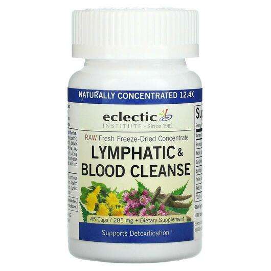 Основне фото товара Eclectic Herb, Lymphatic & Blood, Очищення лімфи та крові,...