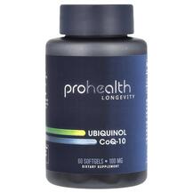 Убіхінол Ubiquinol CoQ-10 100 mg ProHealth Longevity