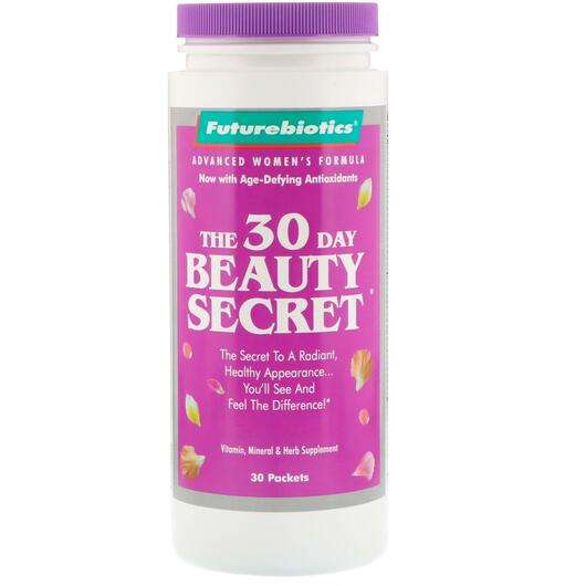 Основне фото товара Future Biotics, The 30 Day Beauty Secret, Шкіра нігті волосся,...