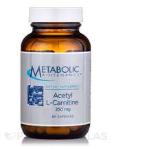 Metabolic Maintenance, Acetyl-L-Carnitine 250 mg, Ацетил-L-кар...