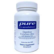 Pure Encapsulations, Digestive Enzymes Ultra with Betaine HCL,...