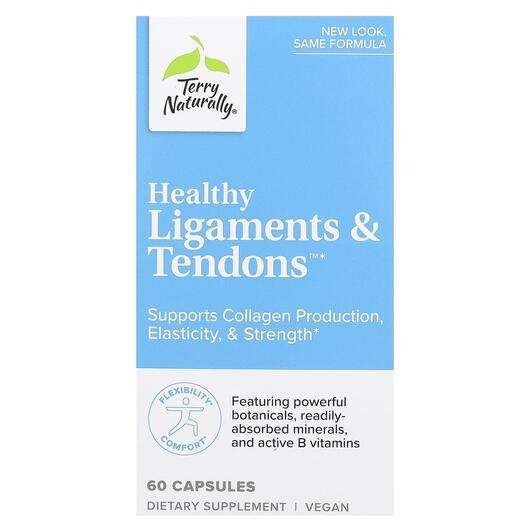 Основное фото товара Terry Naturally, Коллаген, Healthy Ligaments & Tendons, 60...